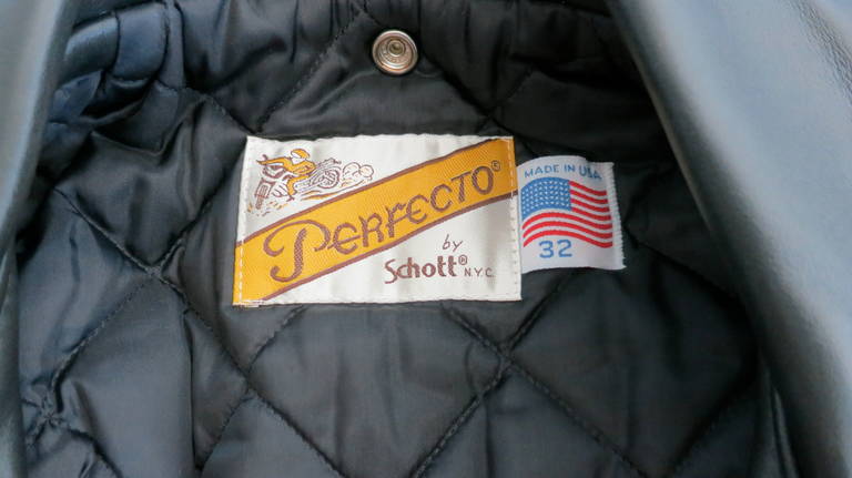 Unworn SCHOTT Perfecto women's leather motorcycle jacket 1