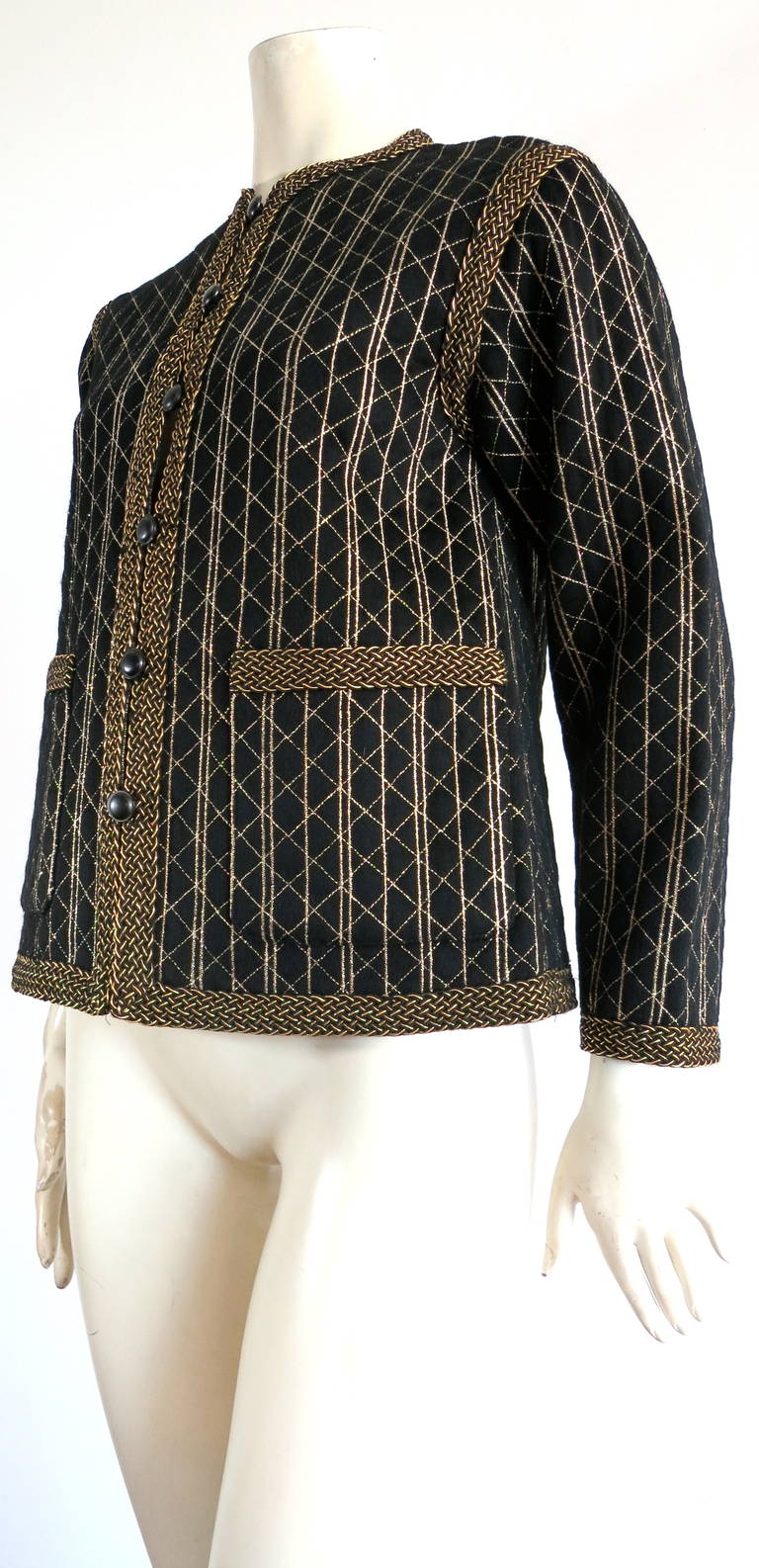 1970s YVES SAINT LAURENT Russian Collection jacket YSL 3