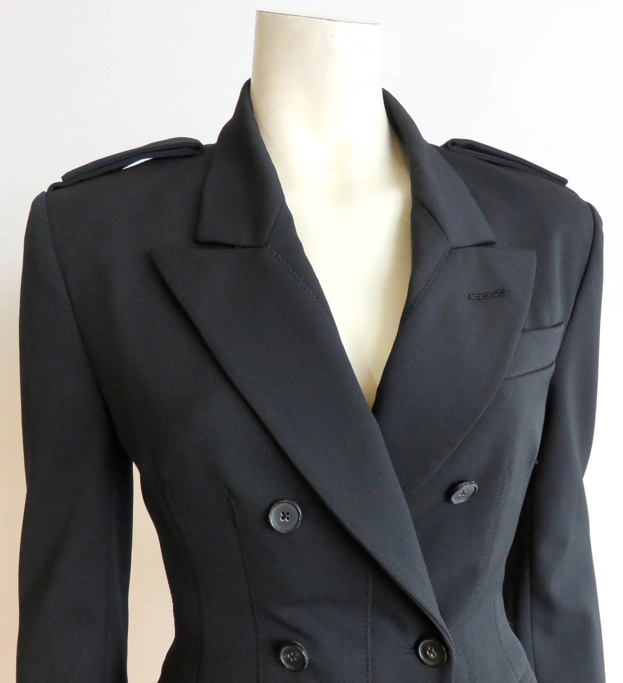 Recent TOM FORD Black lace-up blazer jacket - worn once 1
