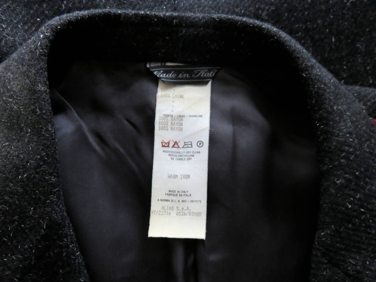 1990's GIANNI VERSACE Men's color-block blazer jacket For Sale 4