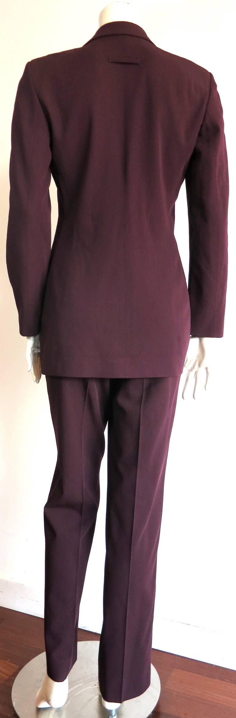 Women's JEAN-PAUL GAULTIER PARIS Brass hook pant suit For Sale