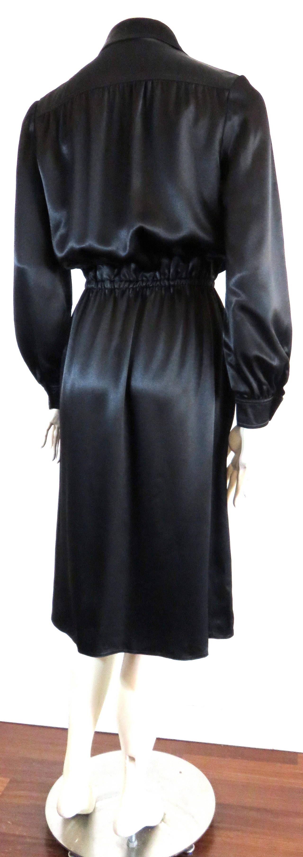 1970's ALBERT CAPRARO Crystal zipper dress never worn 2