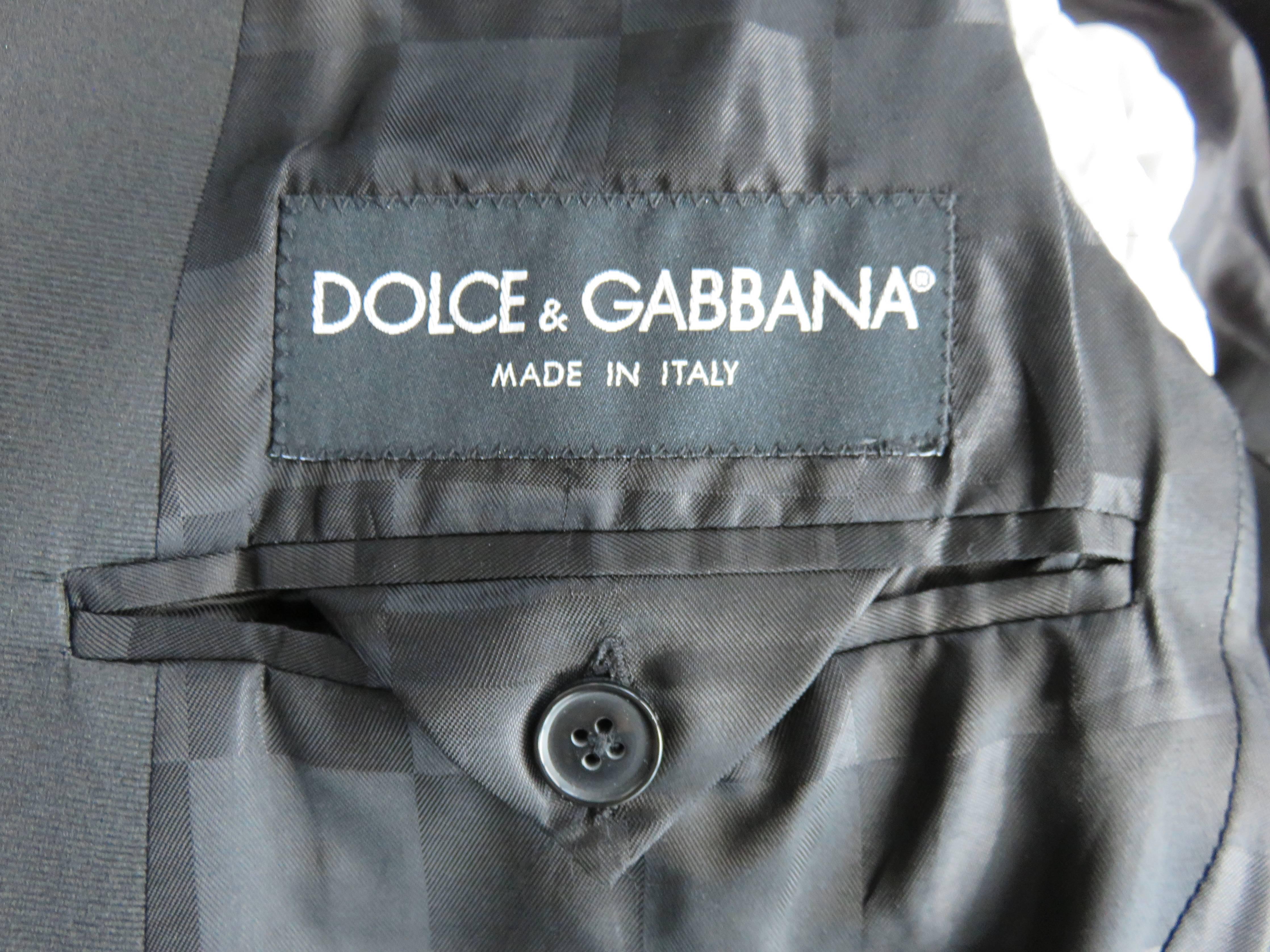 DOLCE & GABBANA Men's Metallic bronze tuxedo suit In Excellent Condition In Newport Beach, CA