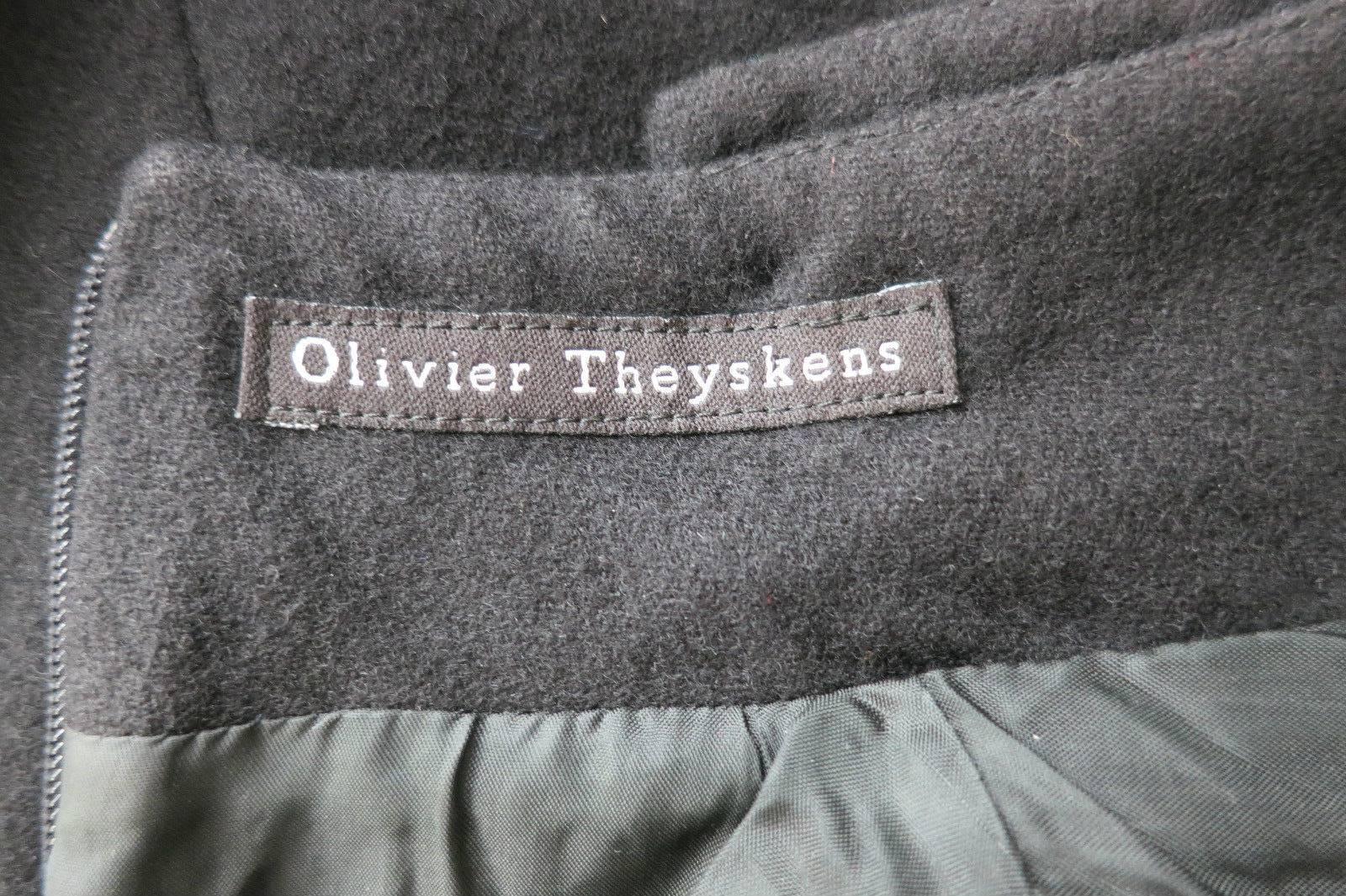 OLIVIER THEYSKENS Black wool dress For Sale 1