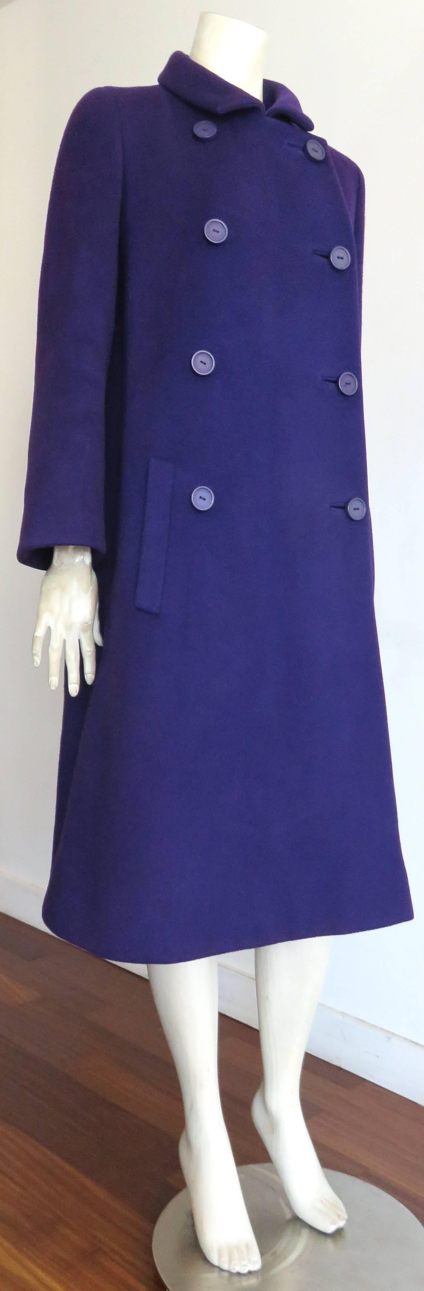 1960's NORMAN NORELL Wool coat 1
