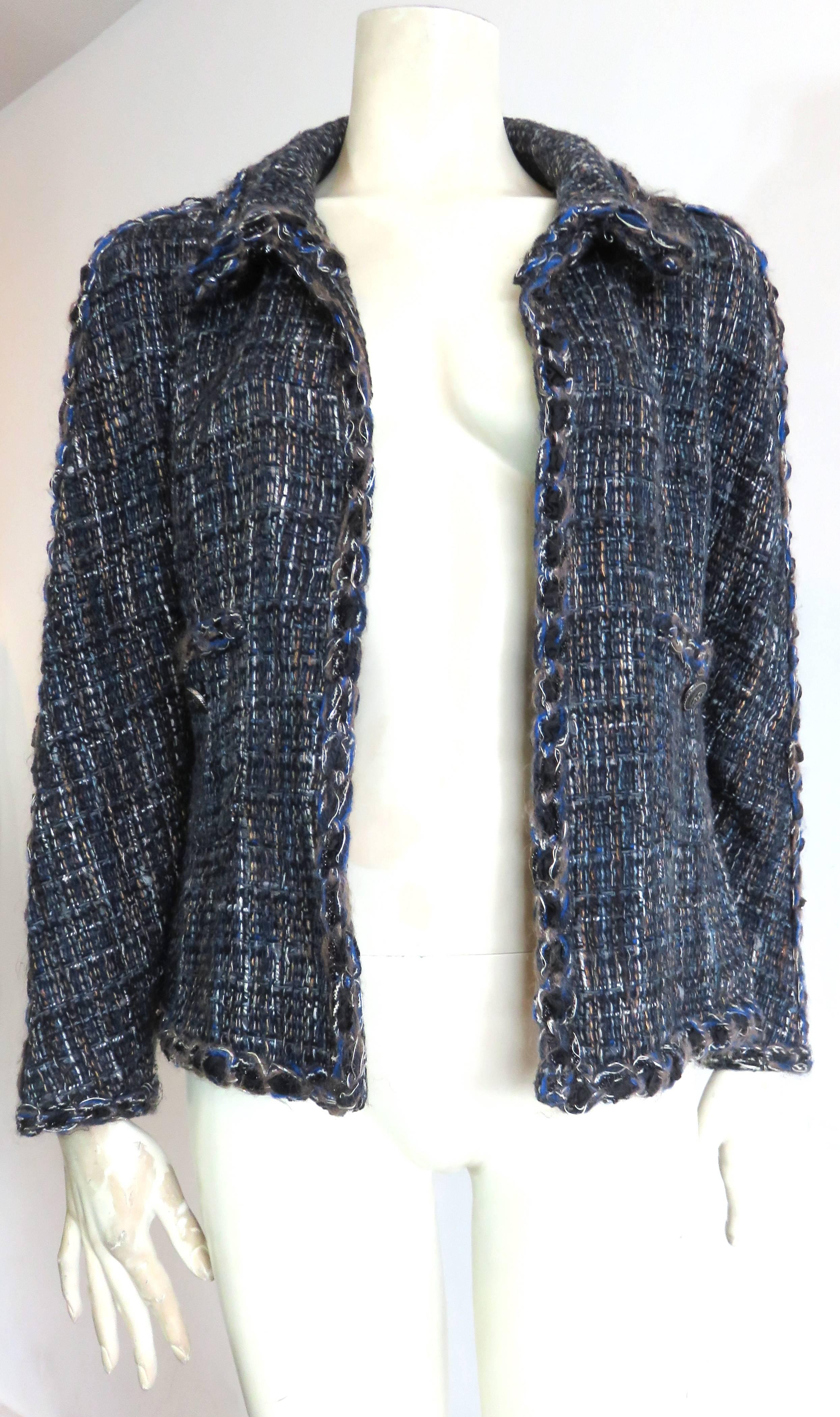Women's CHANEL PARIS Novelty tweed jacket 