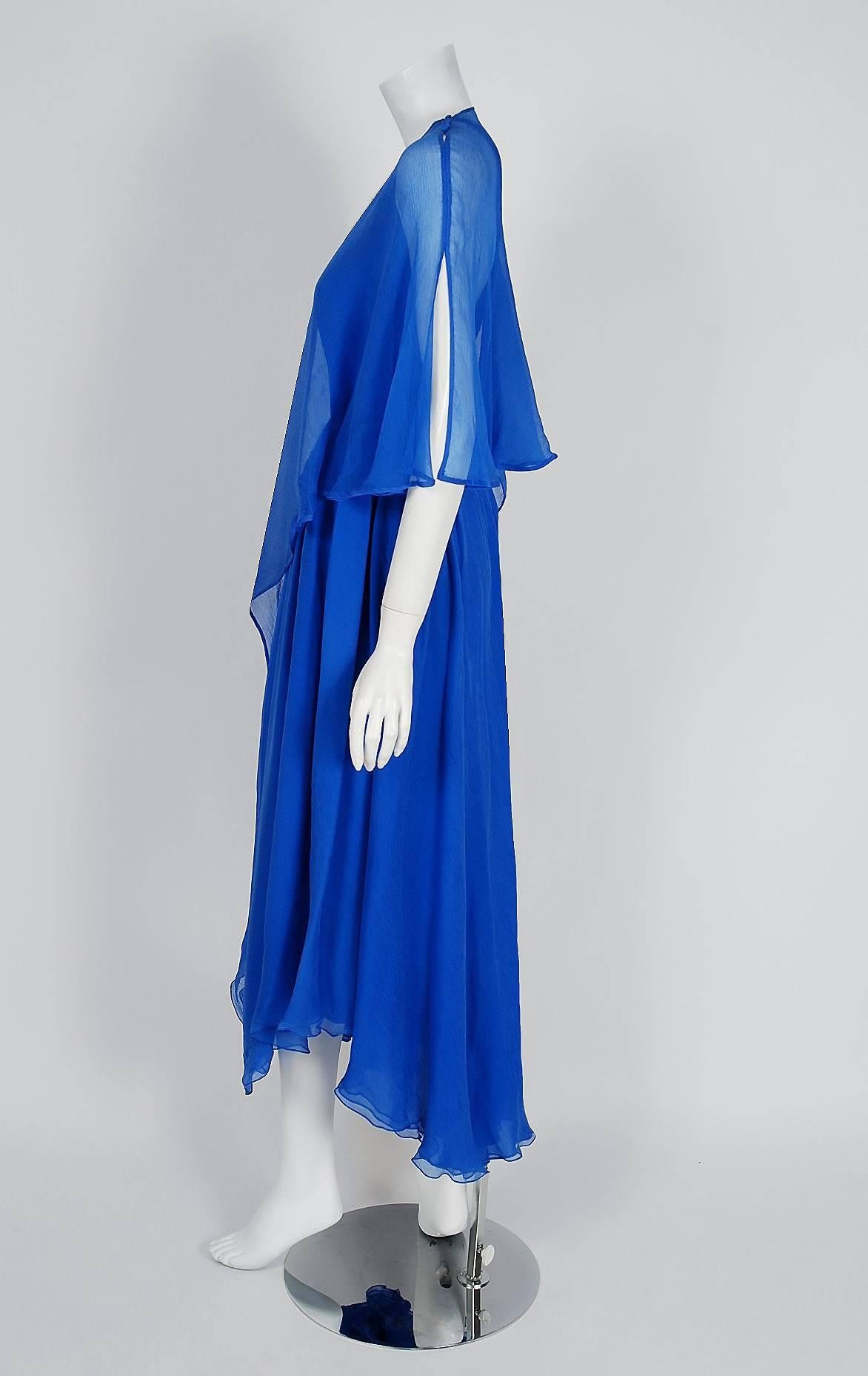 oscar de la renta asymmetric dress