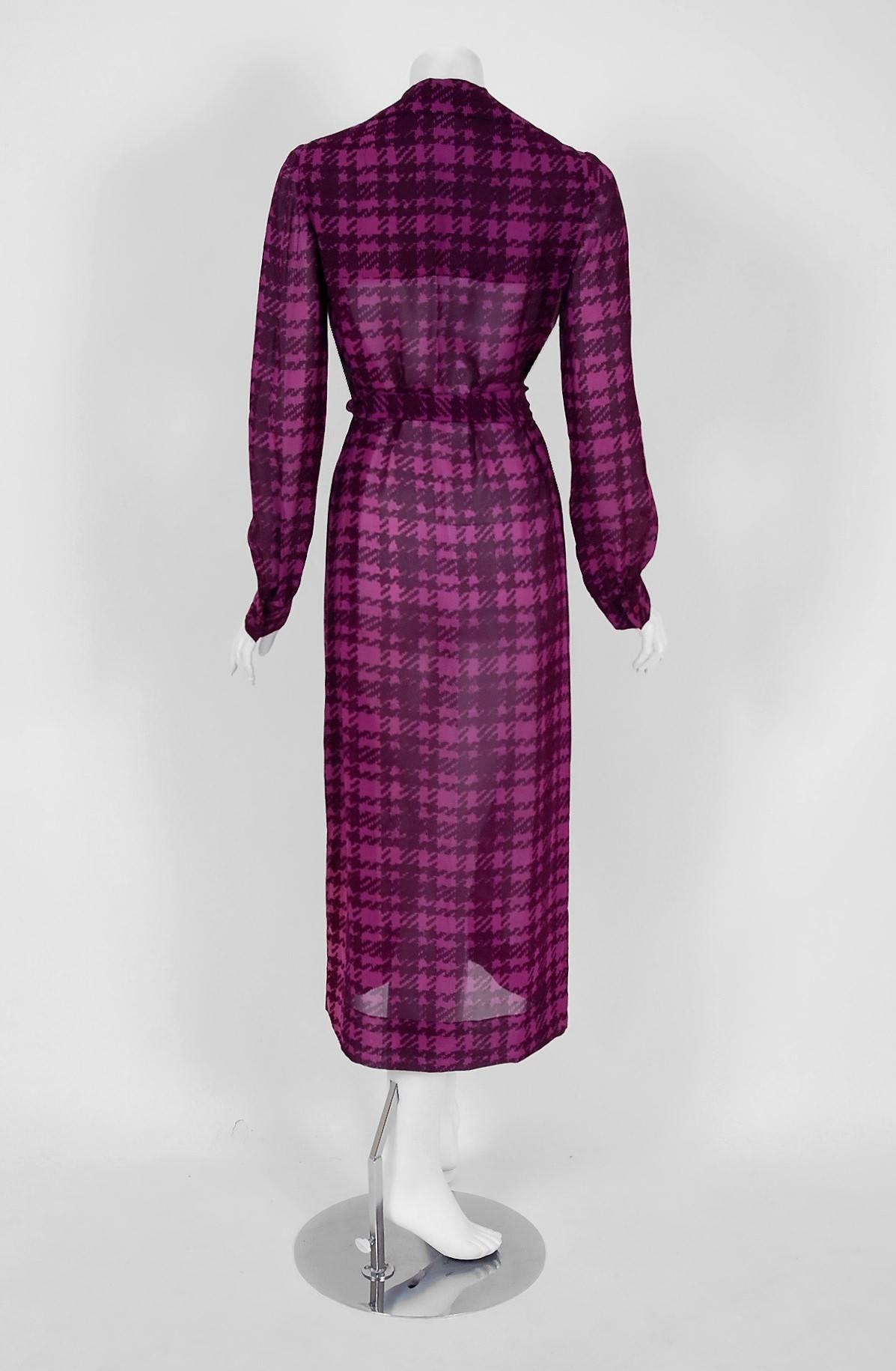 purple couture dress