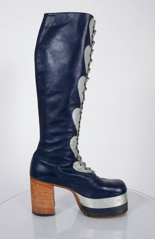 platform boots 1970s