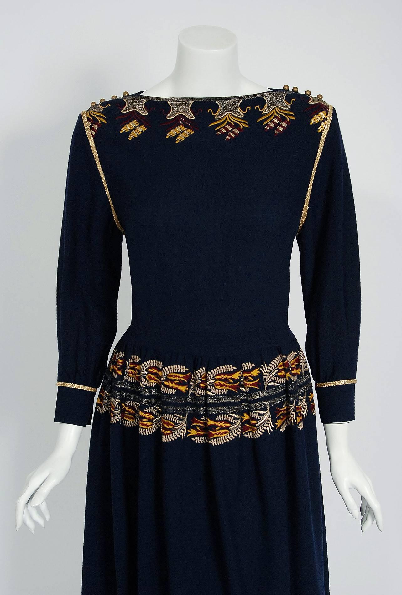 vintage karl lagerfeld dress
