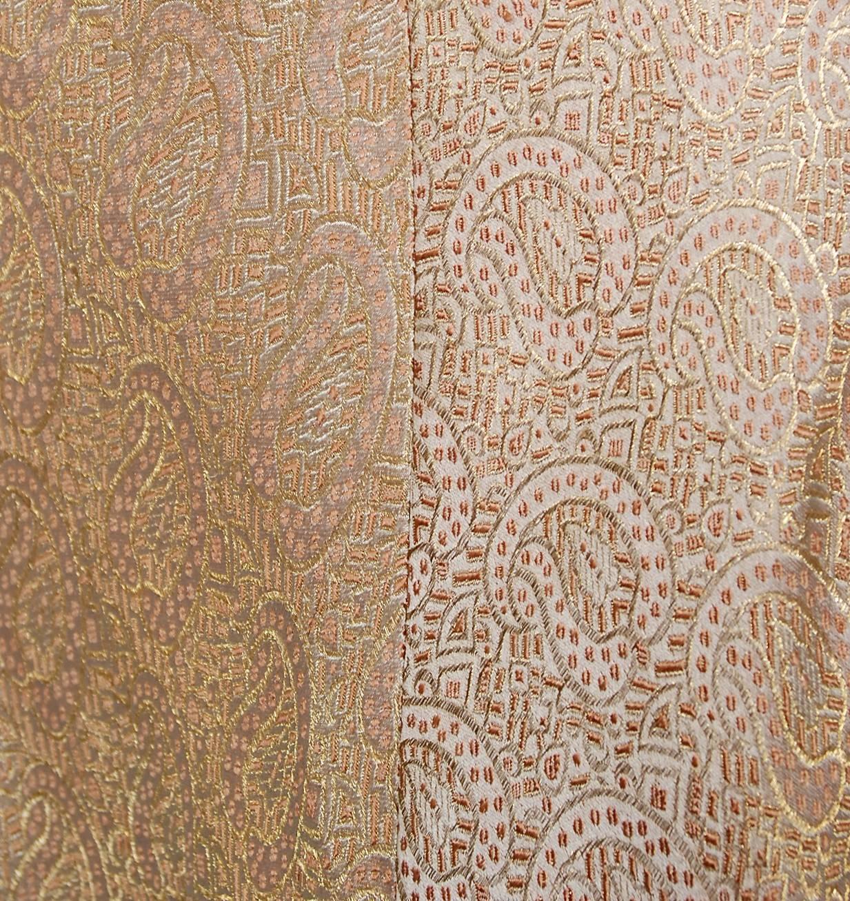 gold silk dress long sleeve