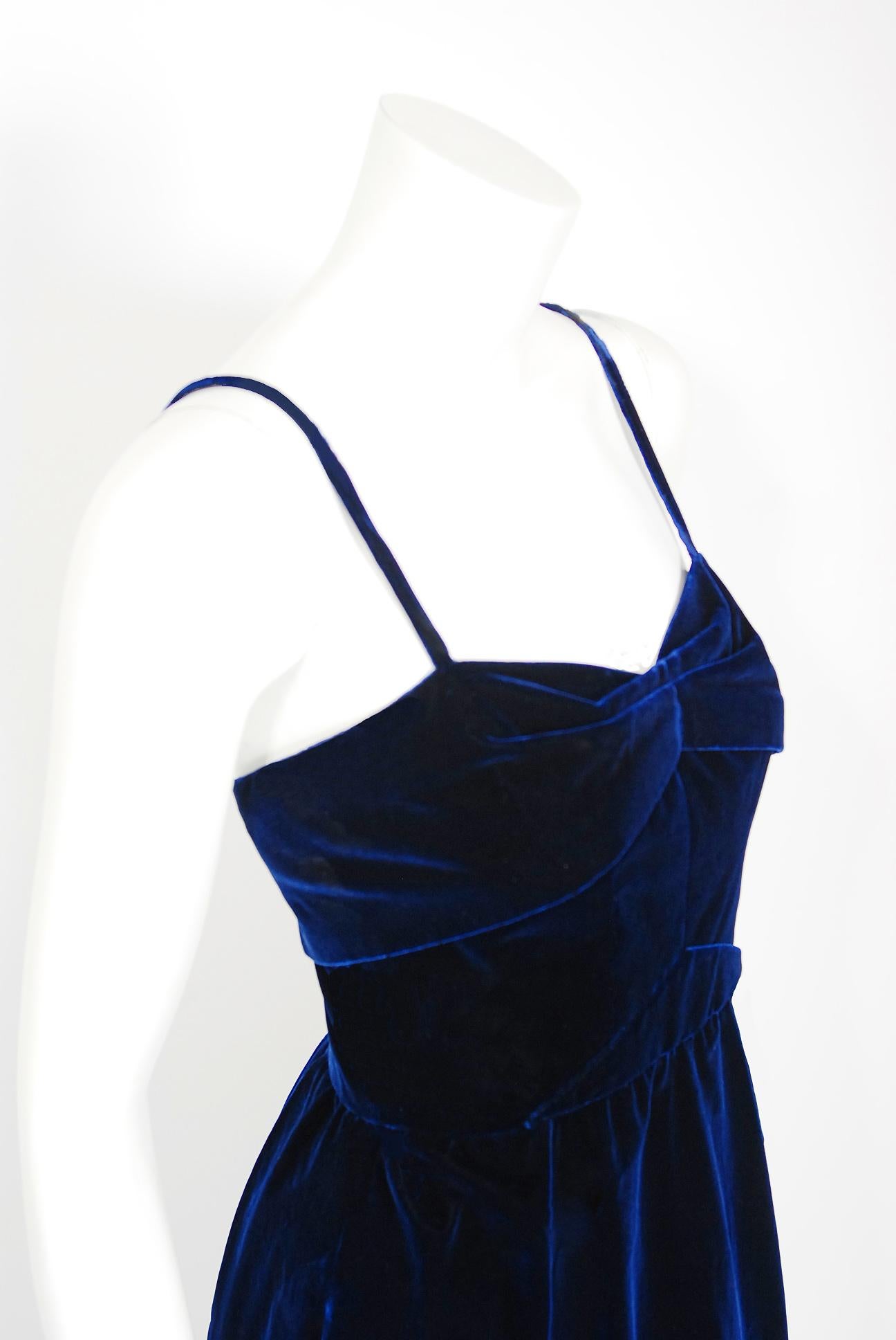 Mainbocher was a well-respected couturier who operated fashion houses in Paris and later New York from the 1930's through the 1960's. Mainbocher's arrival in New York coincided perfectly with the city élite's love for French couture, for though he