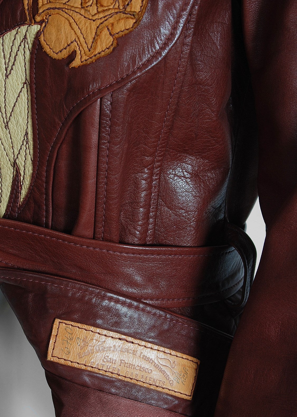 1970 east west leather jacket