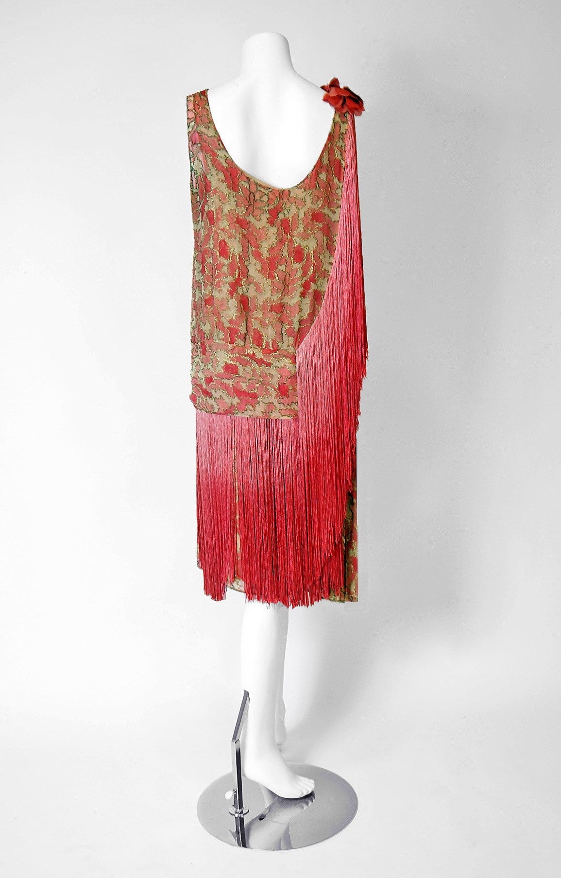 pink flapper dress