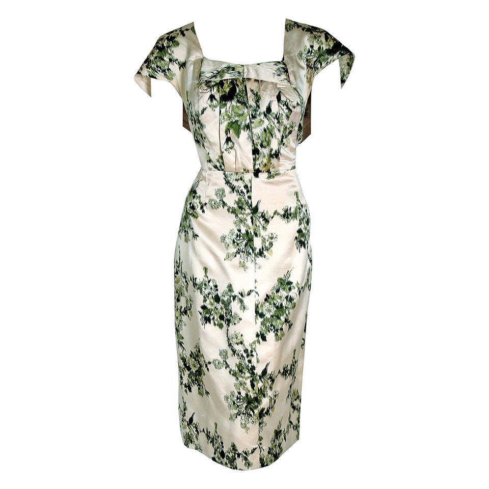 Shawl Collar Cocktail Dress