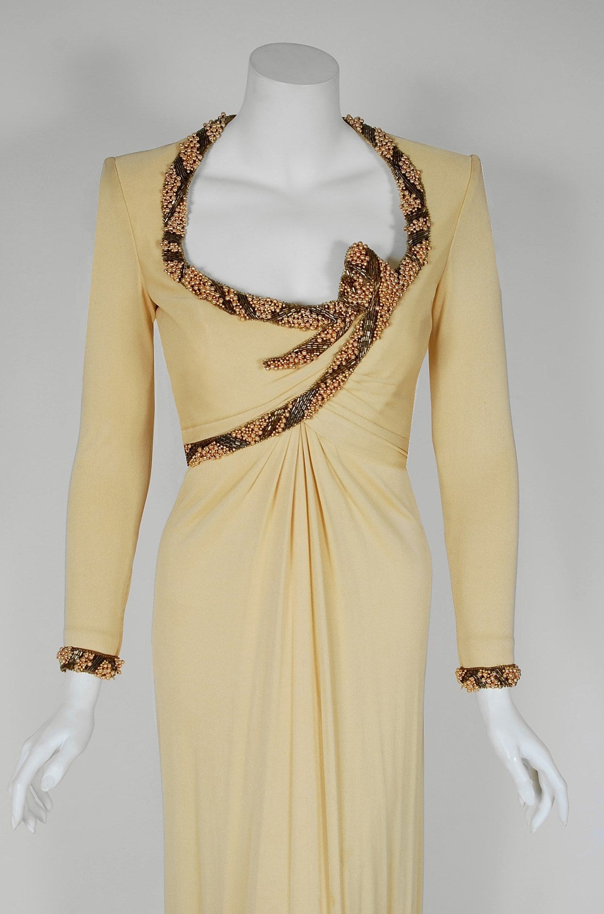 Bob Mackie began his career as a Hollywood costuming sketch artist, working for both Edith Head and Jean Louis. While working with designer Ray Aghayan, Mackie soon began creating evening clothing for the divas who would make him a household name-