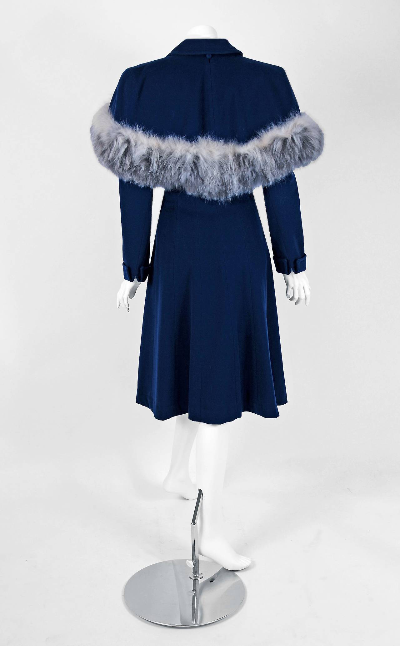 1940s princess coat