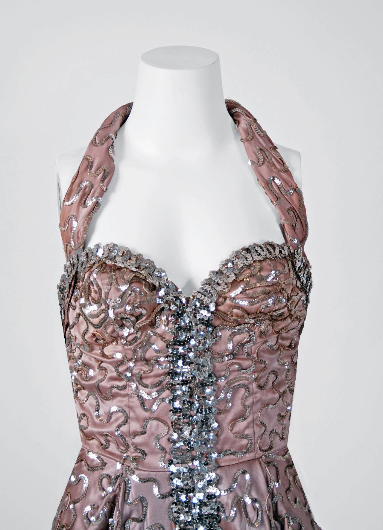 1950s sequin dress