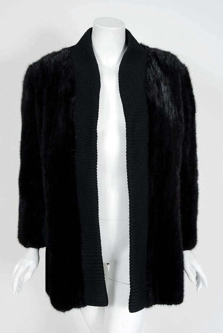Sam Rone Mink Coat Cardigan