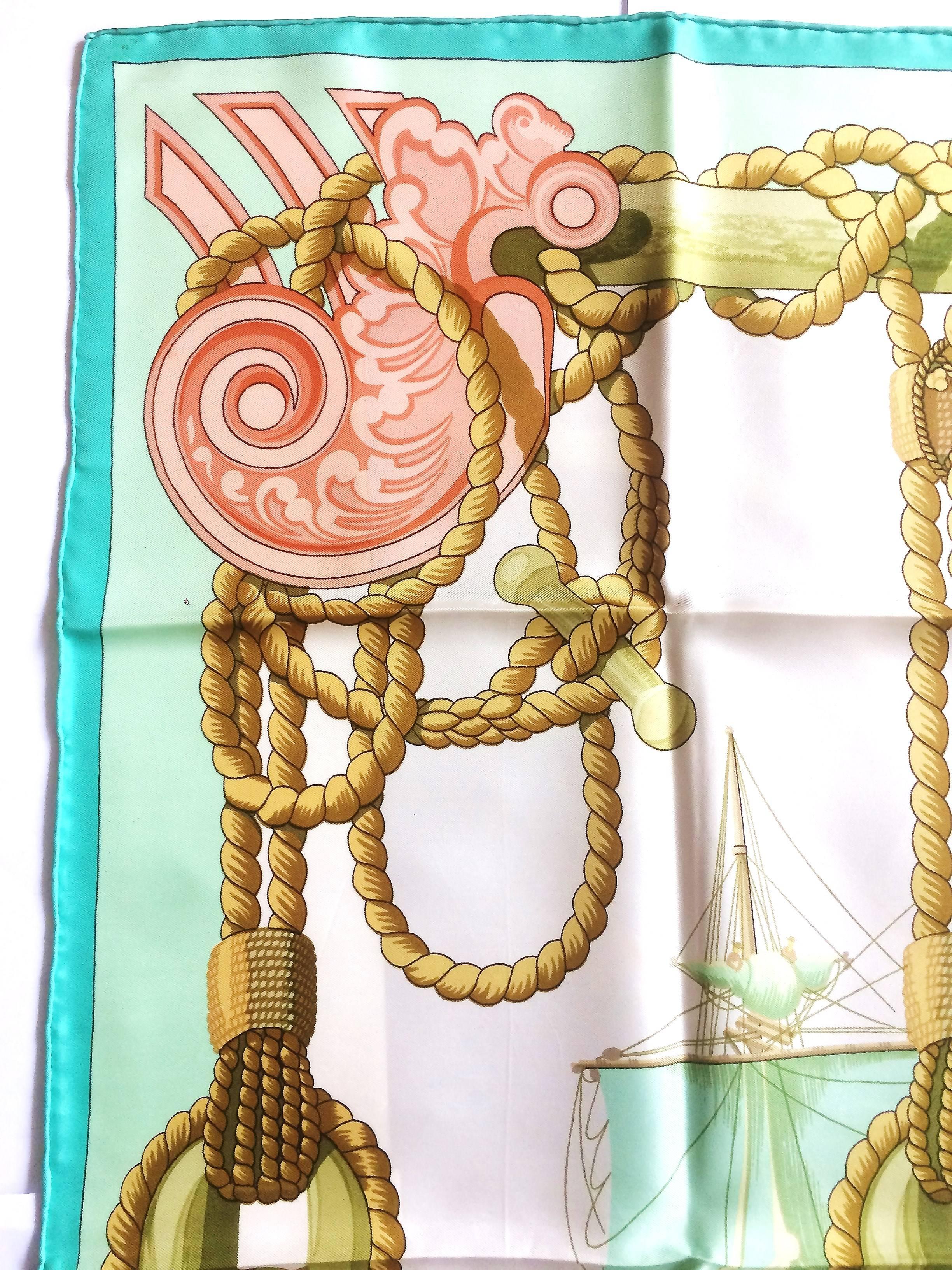 Hermes Paris Silk scarf 