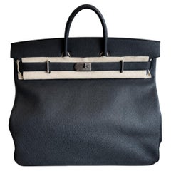 Sac Hermès Birkin 50 HAC noir PHW, neuf, facture de juillet 2026