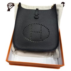 Hermes Epsom Evelyne TPM Black