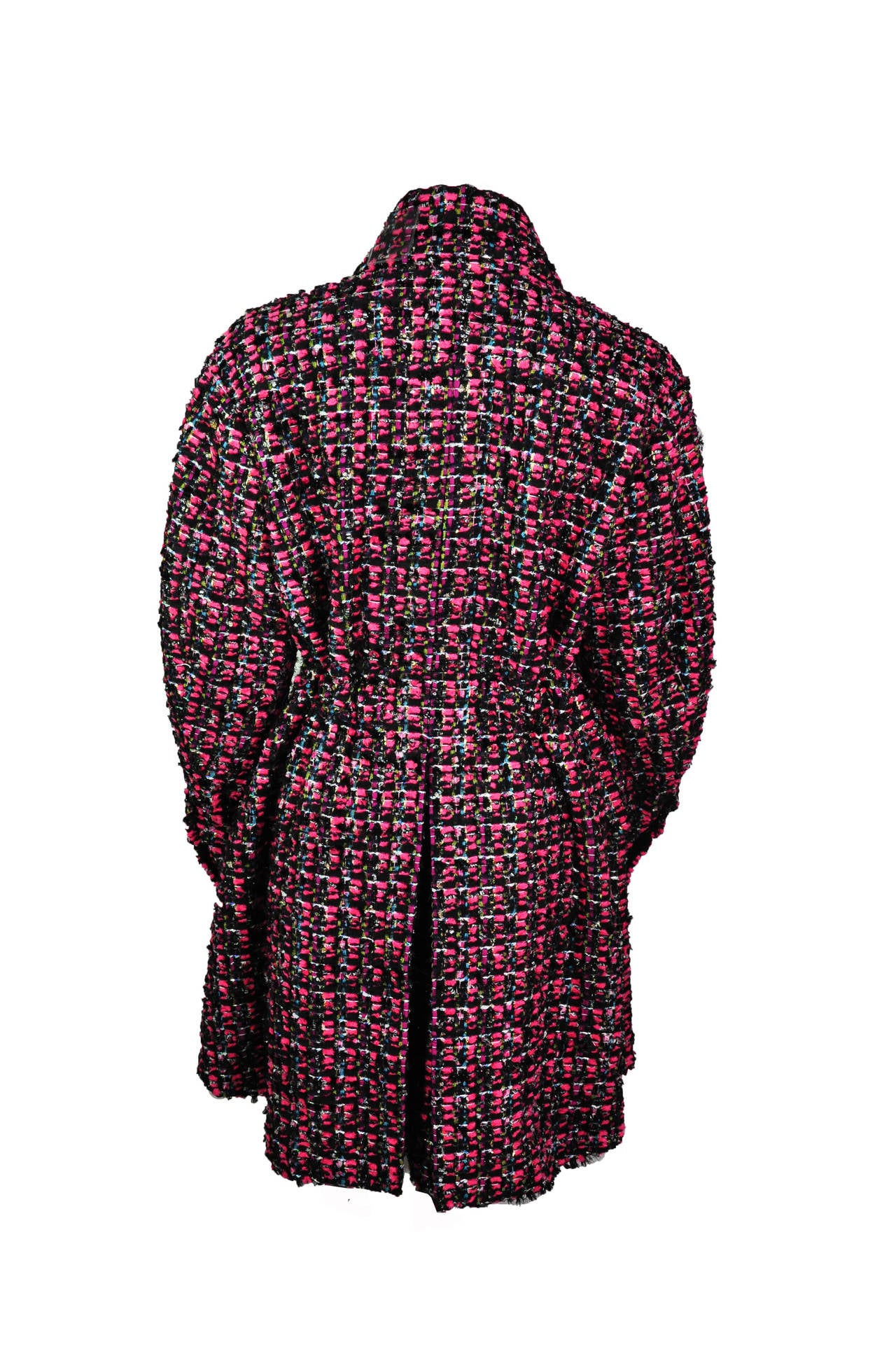Chanel 2013 F/W Multi-color Lesage Tweed Coat FR36  In Excellent Condition In Hong Kong, Hong Kong