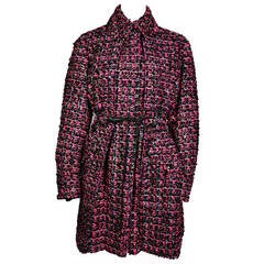 Chanel 2013 F/W Multi-color Lesage Tweed Coat FR36 