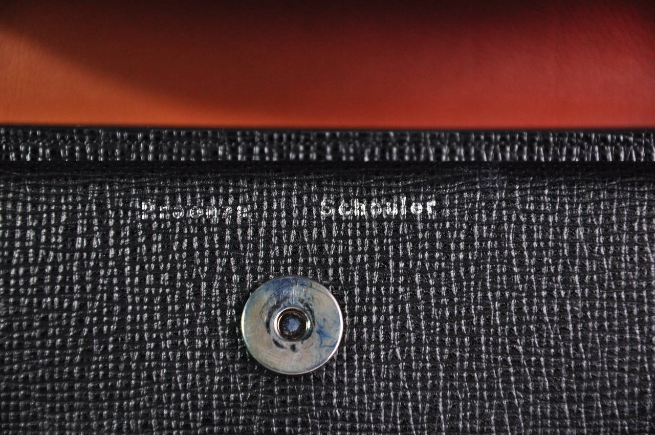 Proenza Schouler Black Textured Leather PS11 Mini Classic Shoulder Bag 2