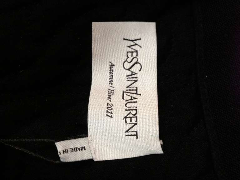 Yve Saint Laurent Black & White Jacket For Sale 1