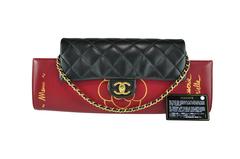 Chanel 2015 Fall/Winter Brasserie Menu Clutch Bag New