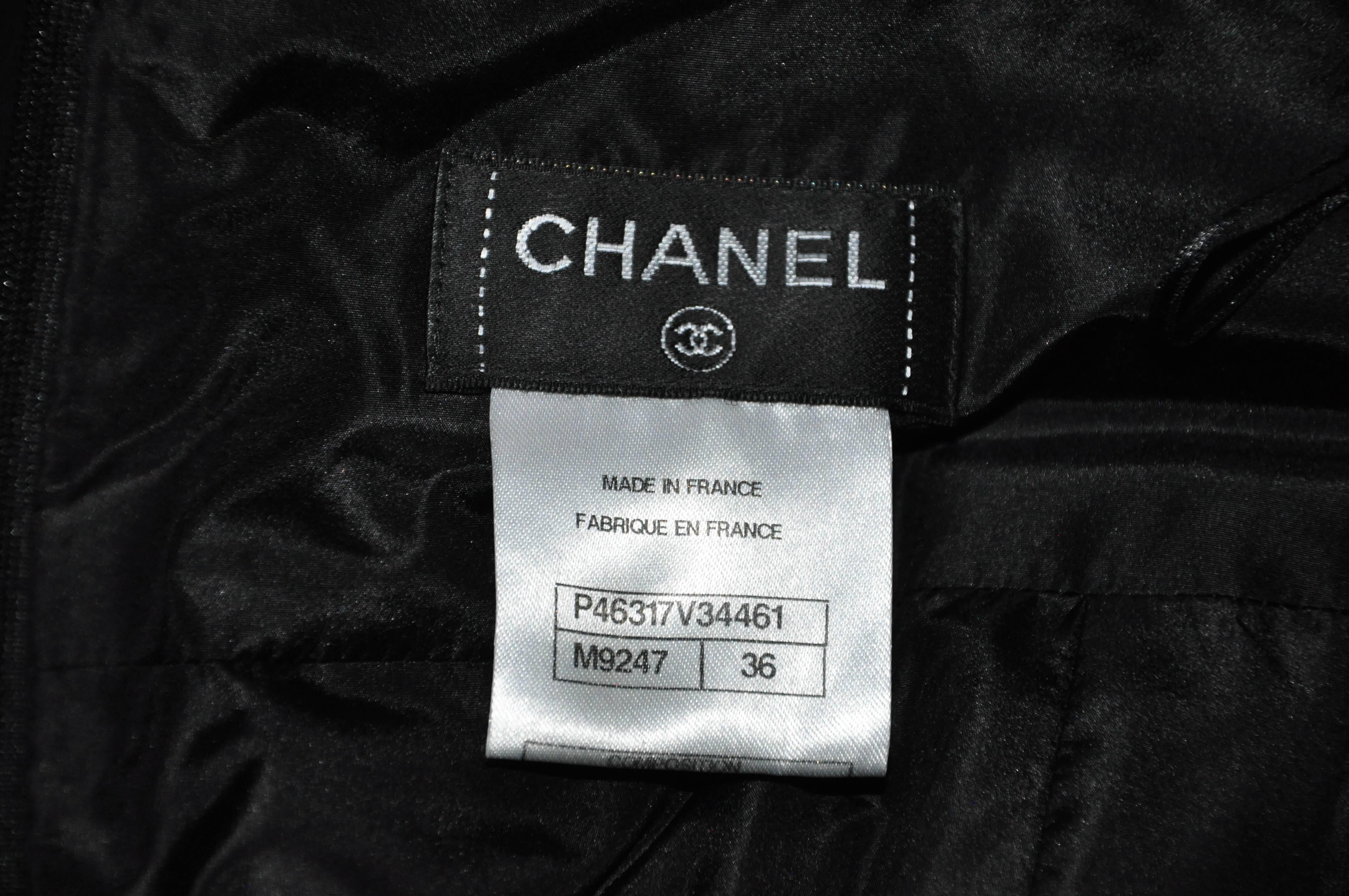 Chanel 2011 Wool Tweed Pleated & Puffy Skirt FR36 1