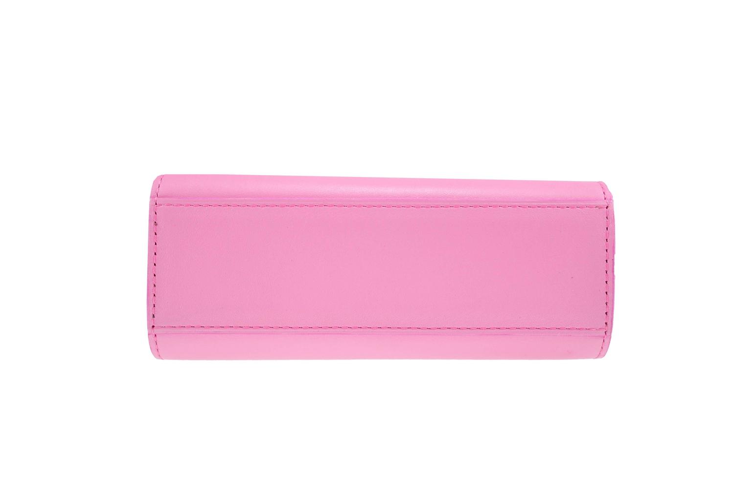 Delvaux Tempete Micro Flamingo Pink Calf Leather Bag New at 1stdibs
