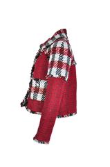 Chanel 2016 F/W Runway Collection Multi-color Tweed Jacket FR38 New