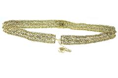 Chanel Multi-strand Gold Chain Belt with CC Logo from 2008 collection