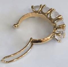 Goossens Paris Rock Crystal Clasp Bracelet