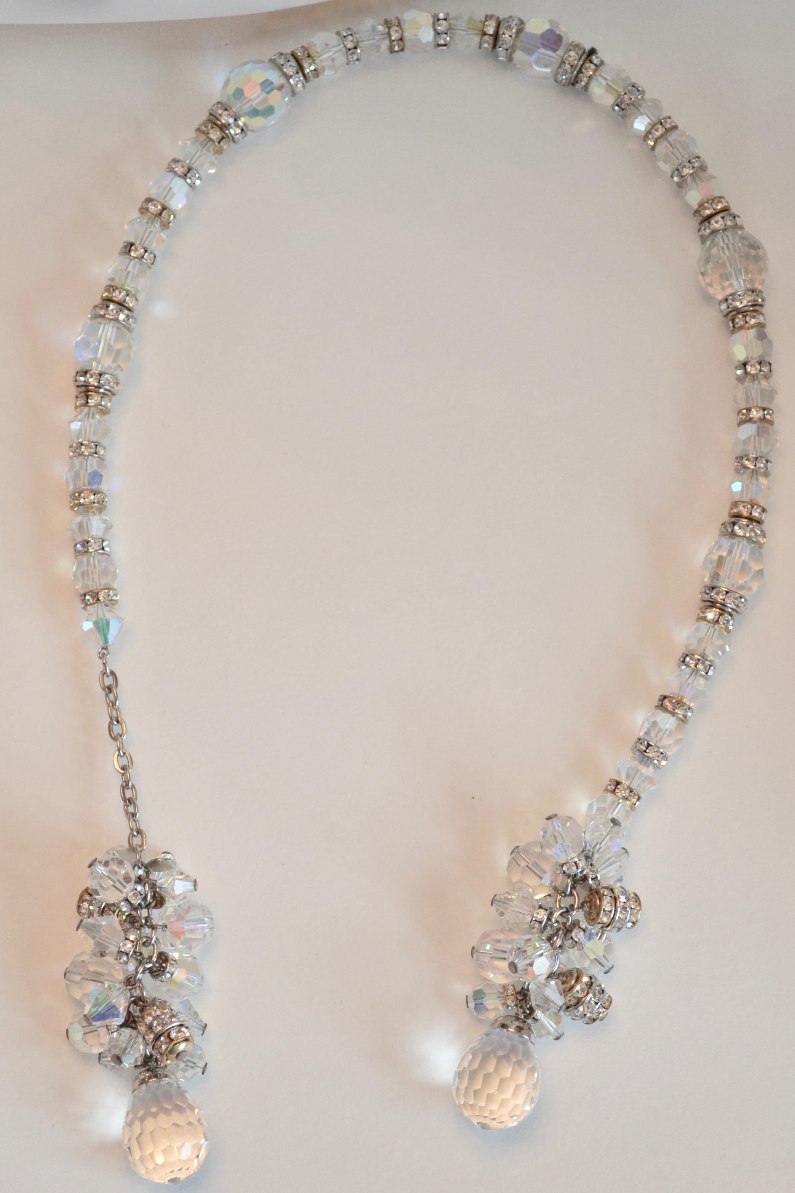 swarovski lariat necklace