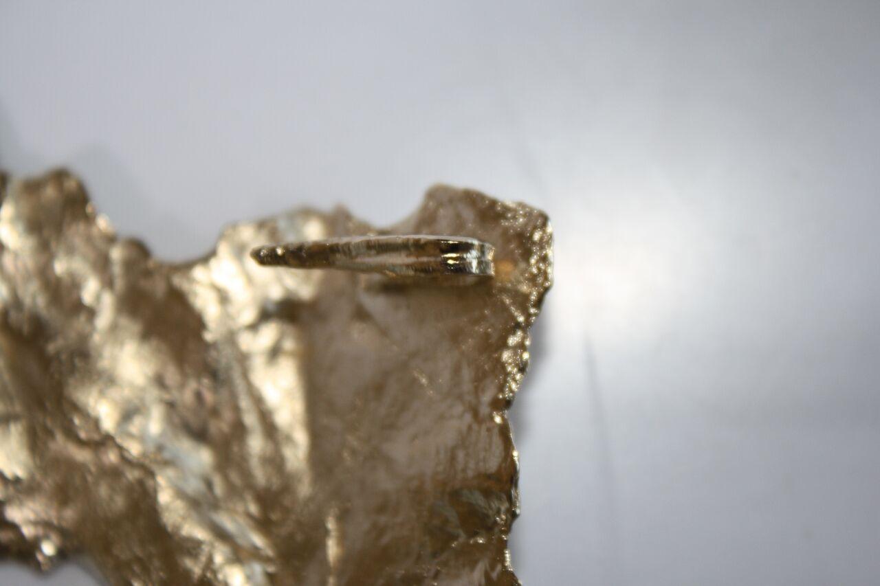 Modern Ambre et Louise Pale Gold Fragment necklace 