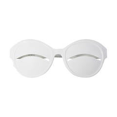 Iconic Courreges Sunglasses aka "eskimo eclipse"
