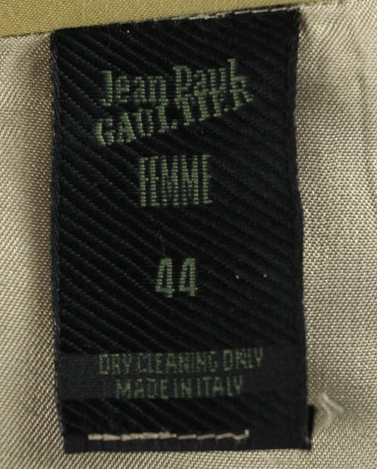 Jean-Paul Gaultier Cut-Out Cage Corset Ensemble For Sale 6