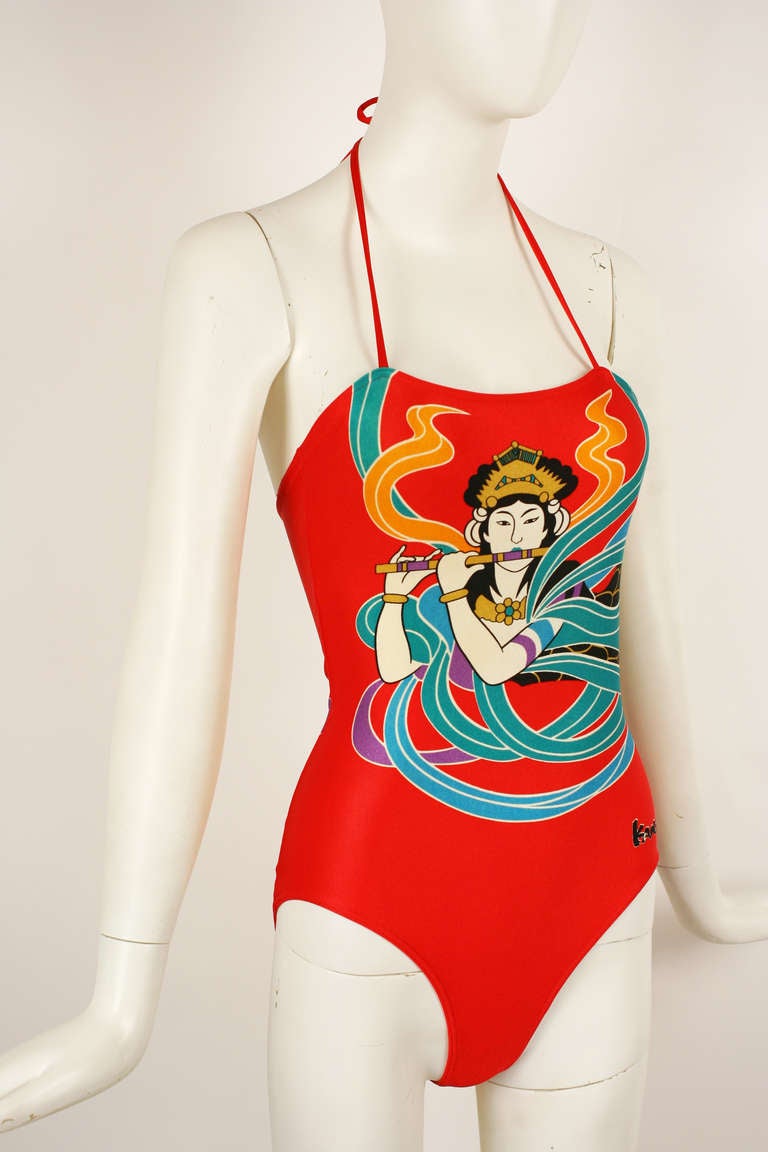 Women's Rare Kansai Yamamoto Swim Suit