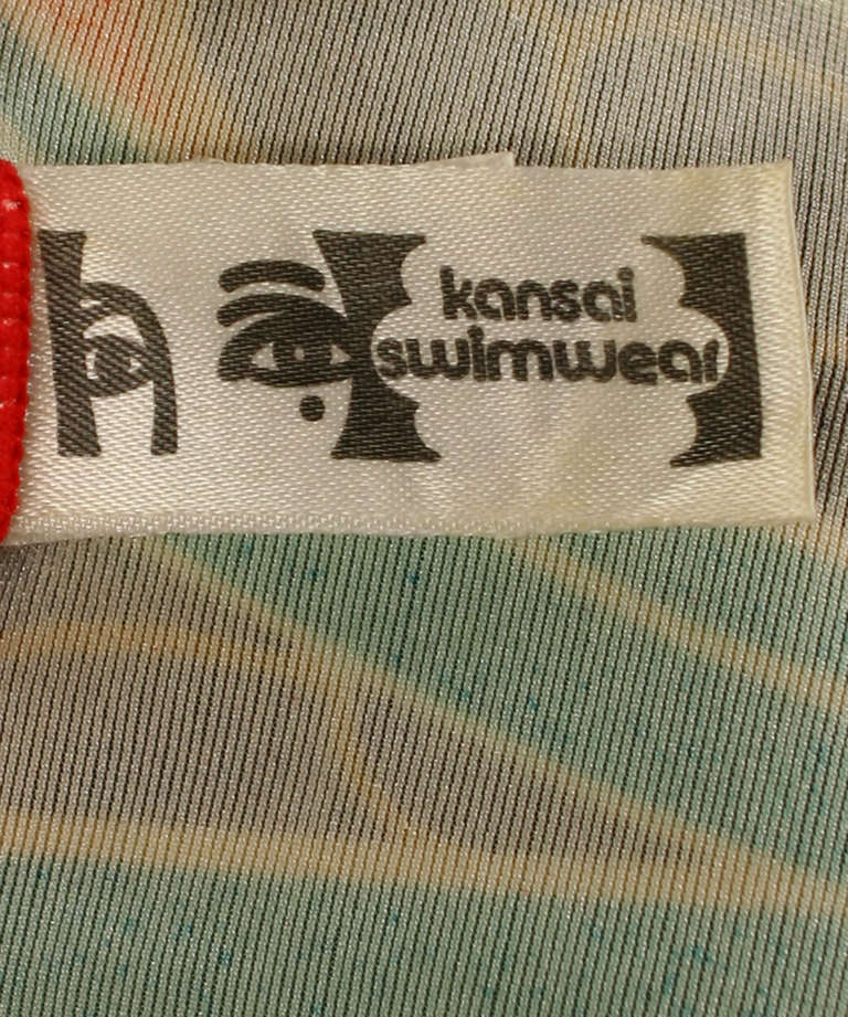 Rare Kansai Yamamoto Swim Suit 4