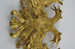 Christopher Ross Rare Two Headed Eagle Statement Belt Buckle 1983