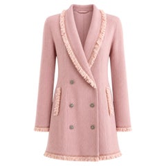 Christian Dior by John Galliano F/W 1997 Pin Up Pink Fringe Jacket Dress