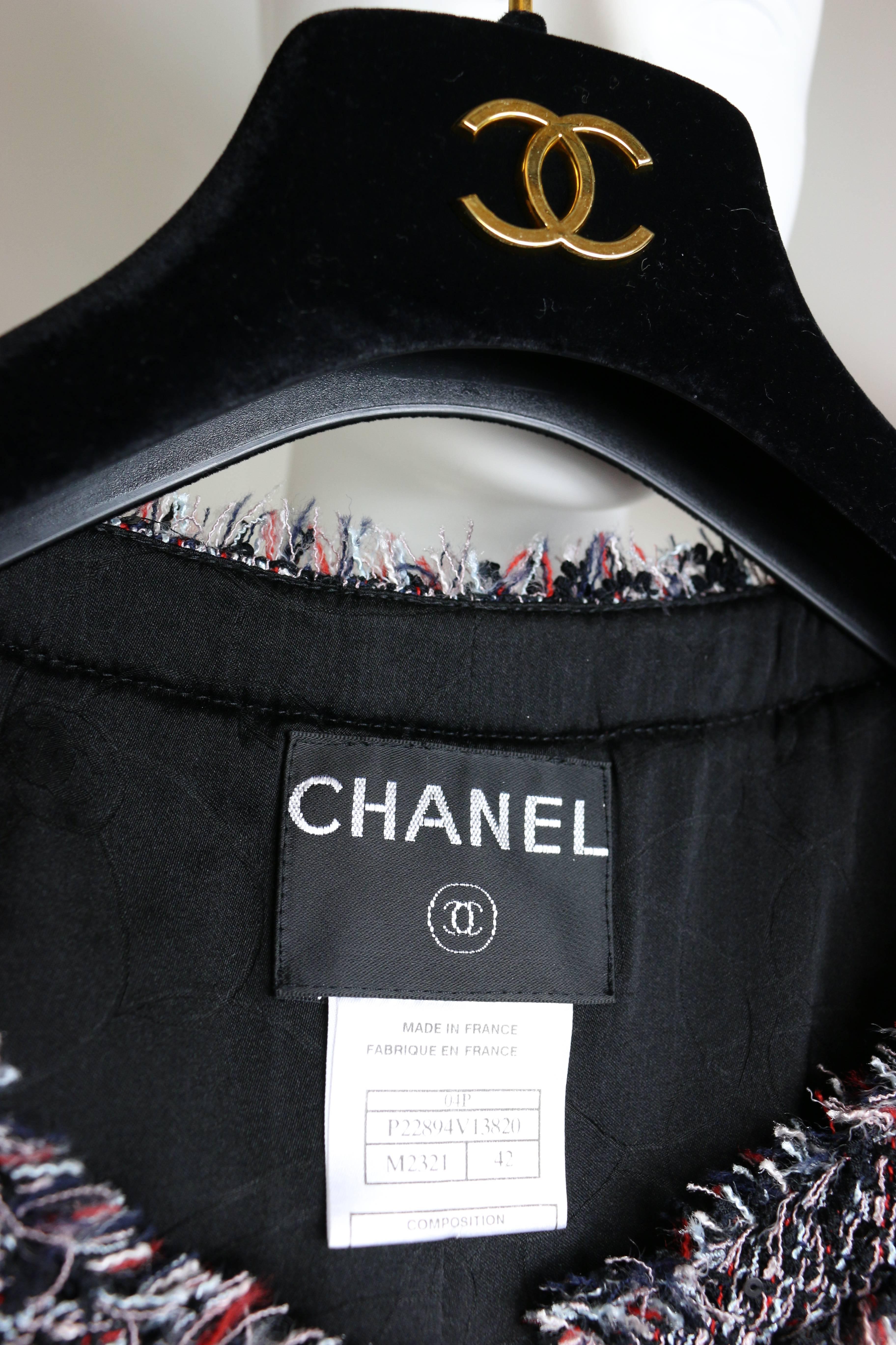 Women's Chanel Classic Multi-Colored Tweed Jacket