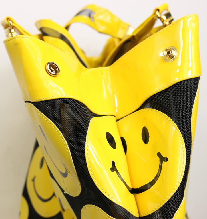 smiley face purse
