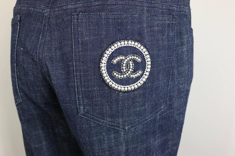chanel denim jeans