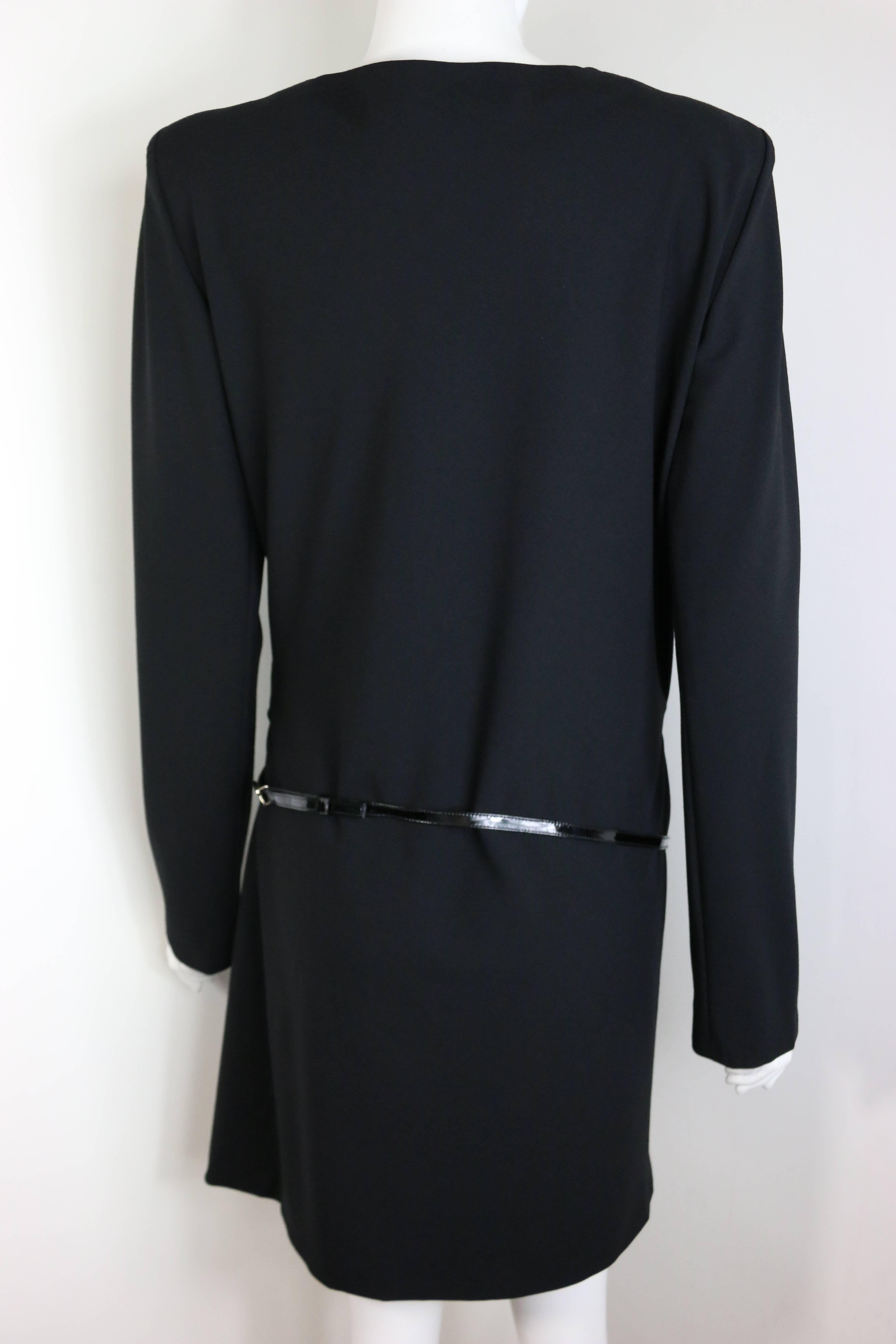 Women's Gucci By Tom Ford Mini Black Dress For Sale