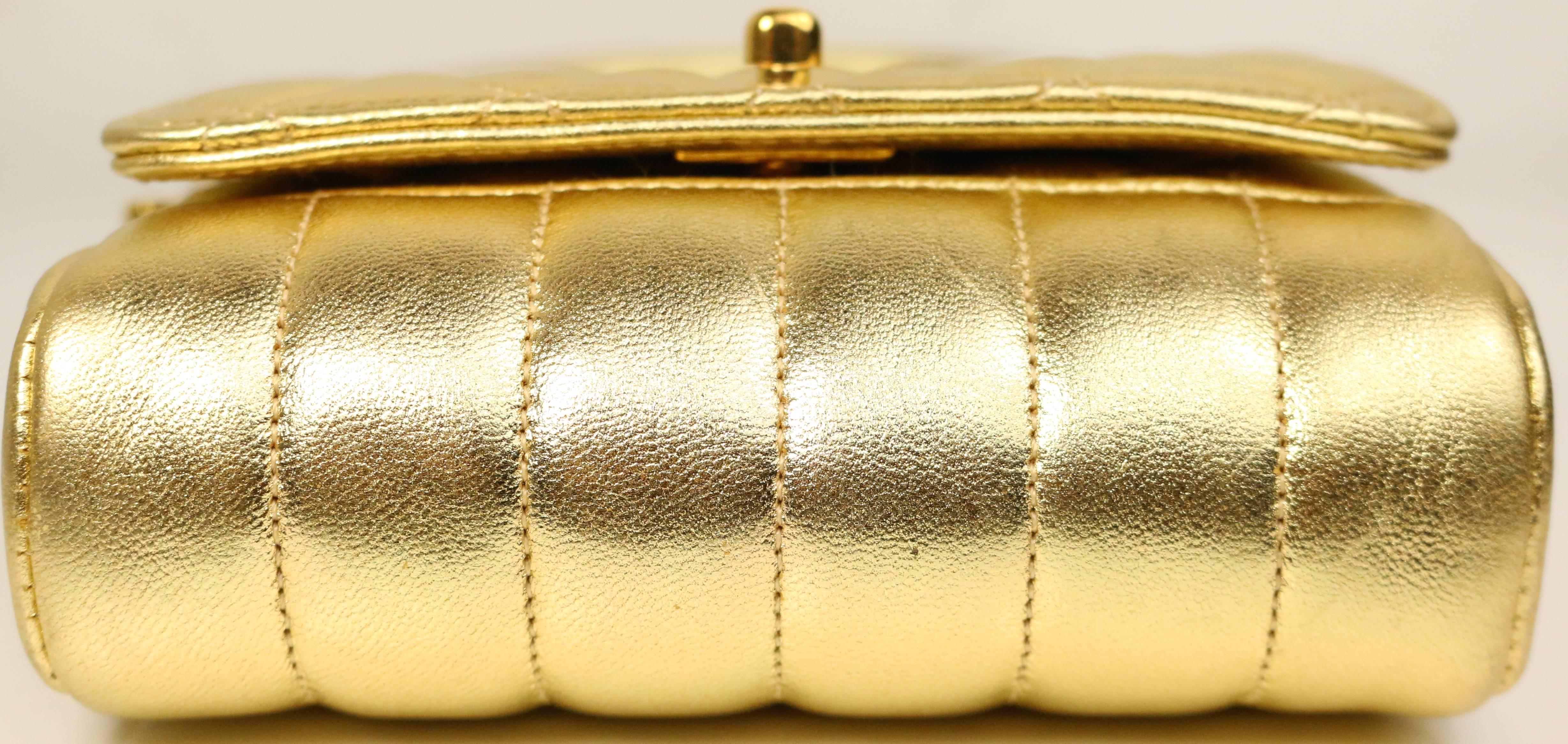 chanel gold bag