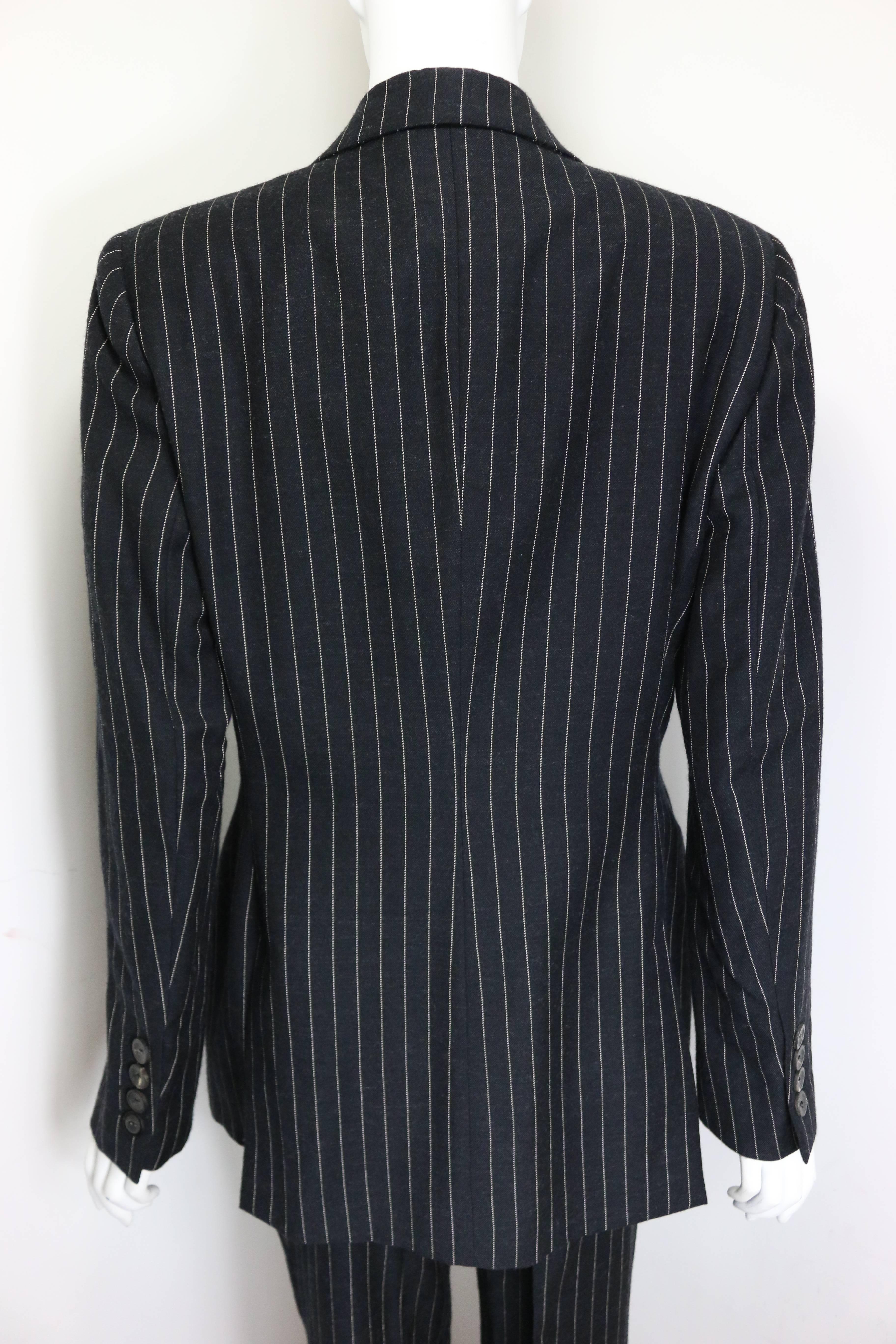 gucci pinstripe suit